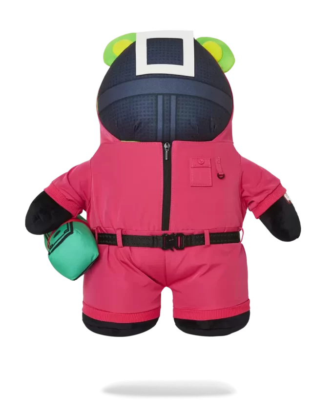 ZAINO CON ORSO ROSA SQUID GAME COLLAB