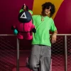 ZAINO CON ORSO ROSA SQUID GAME COLLAB