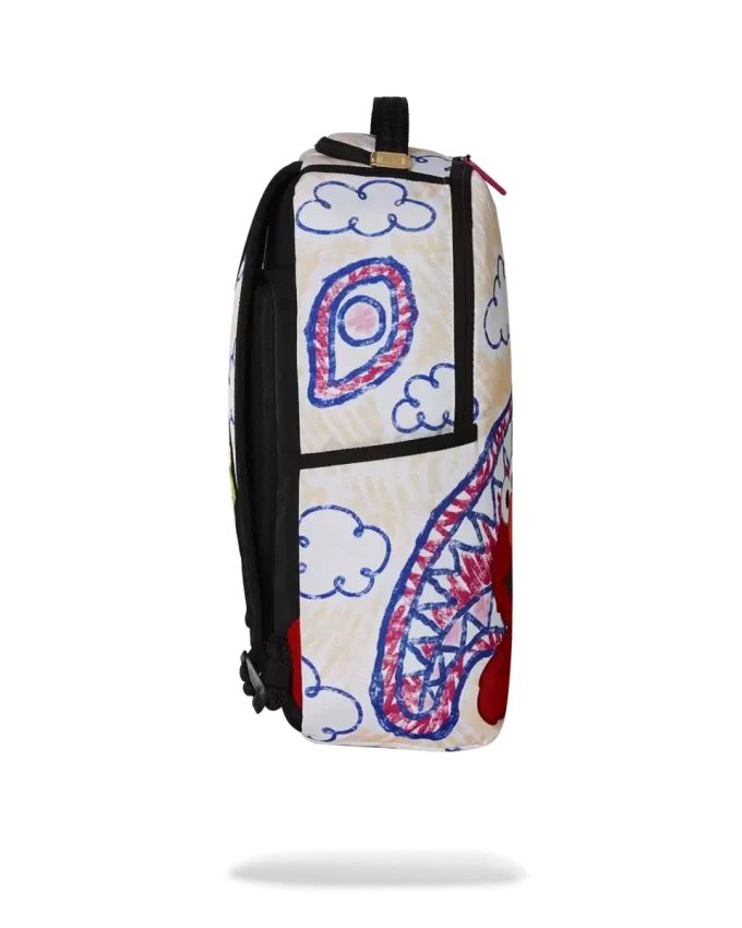 ZAINO CON SCHIZZO DI SQUALO DEL MONDO DI ELMO