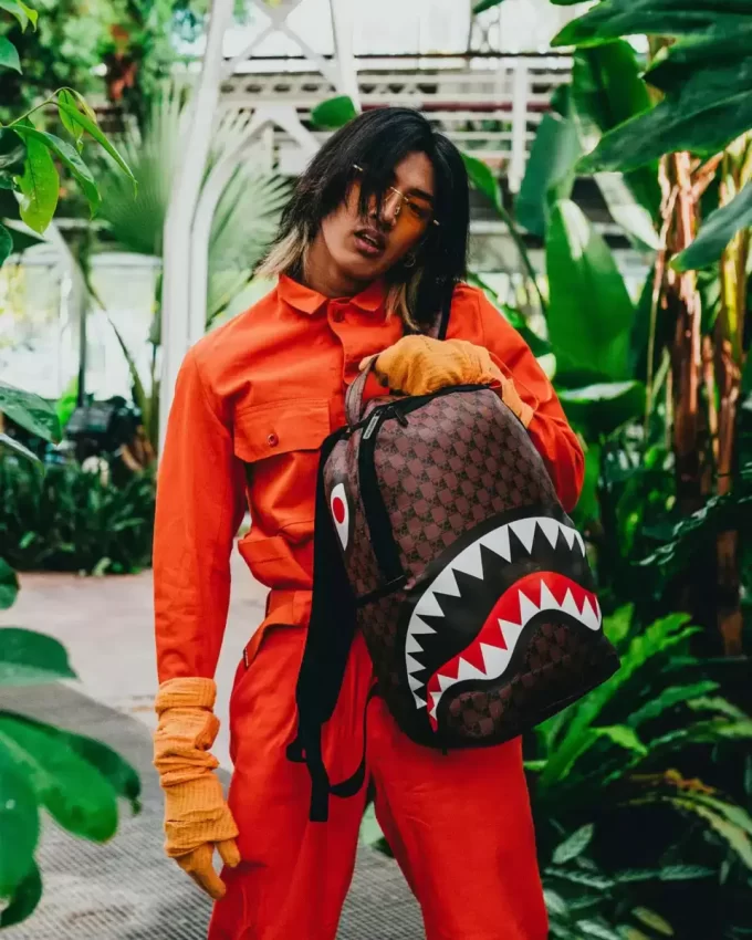 ZAINO CON SQUALI E TESCHI (DLXV)