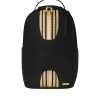 ZAINO CON STRISCE DA CORSA ORO E NERE