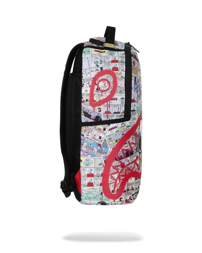 ZAINO CONCENTRATO SU SNOOPY