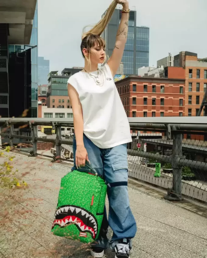 ZAINO CREEPER SHARK DI MINECRAFT