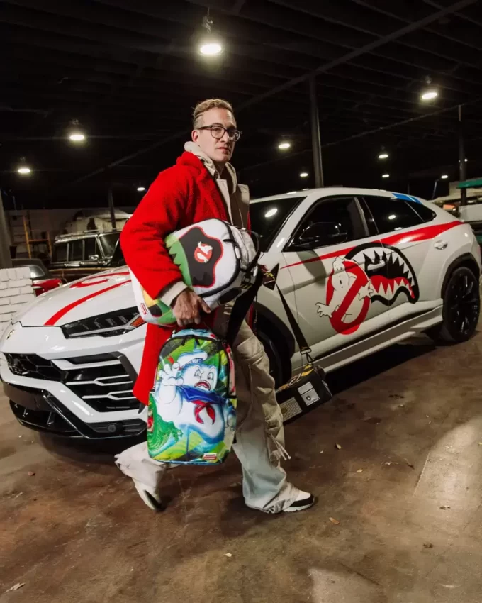 ZAINO DI PASTA INFESTATA DEI GHOSTBUSTERS ZAINO DI PASTA INFESTATA DEI GHOSTBUSTERS