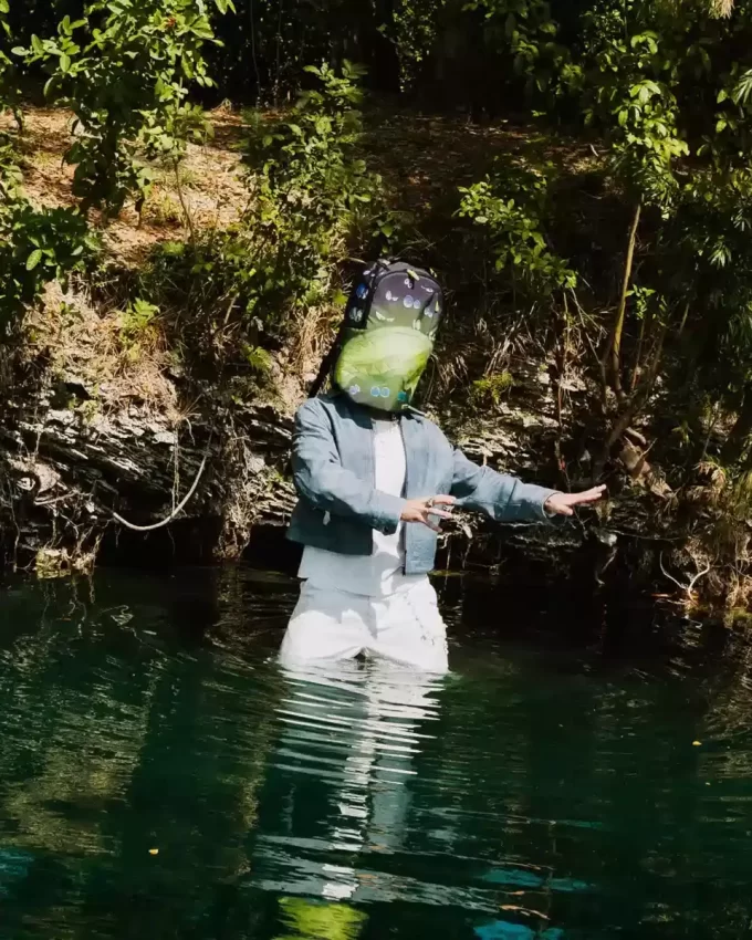 ZAINO DLXR CON OCCHI LUMINOSI (BRILLANTE AL BUIO)