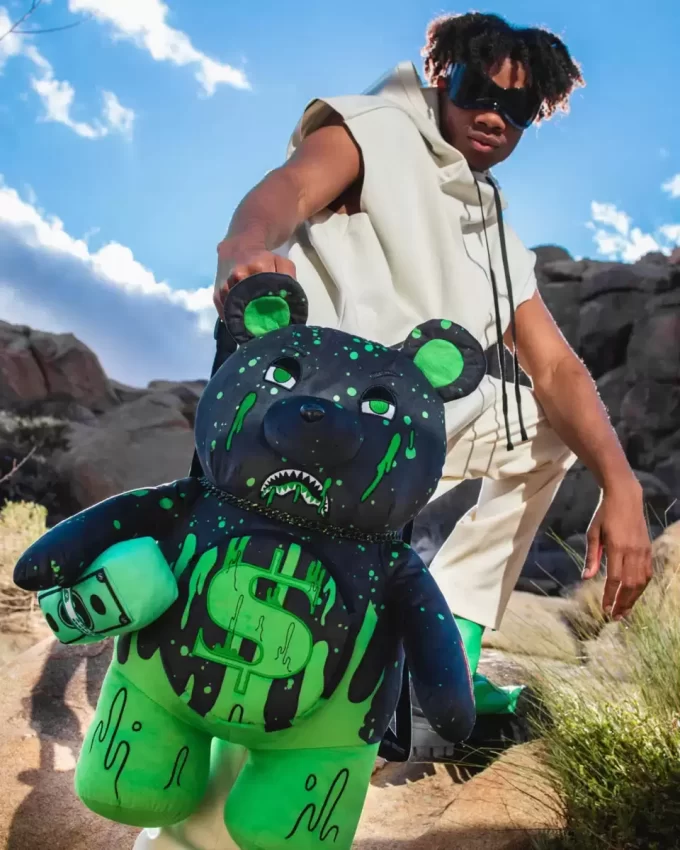 ZAINO DRIP BEAR MONEYBEAR ORSACCHIOTTO