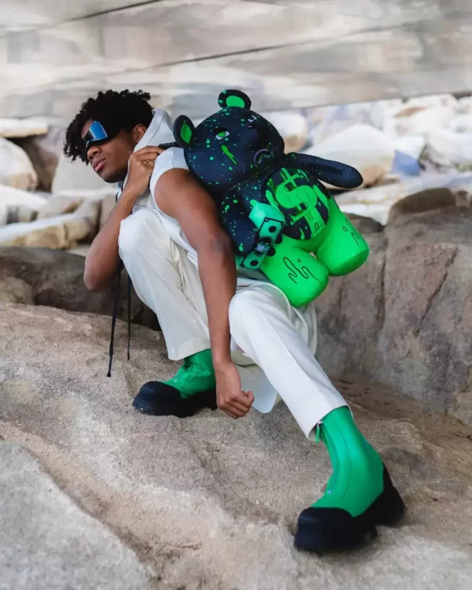 ZAINO DRIP BEAR MONEYBEAR ORSACCHIOTTO