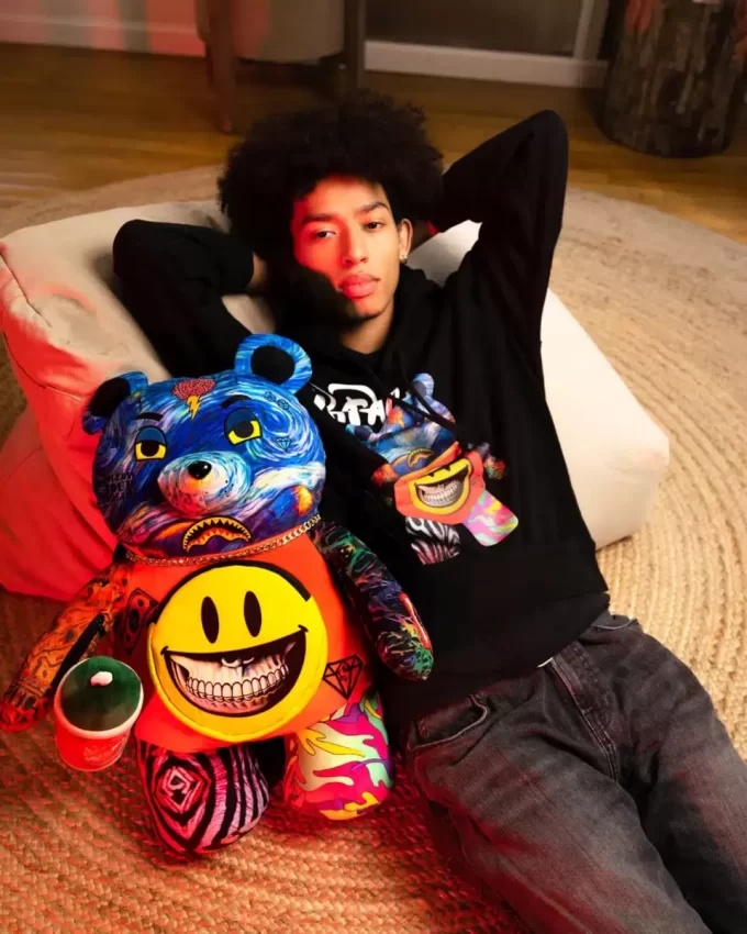 ZAINO EDIZIONE INGLESE VILLAIN MONEY BEAR ORSACCHIOTTO RON