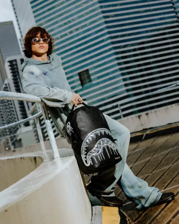 ZAINO EXTRA DRIP METALLICO AL TATTO