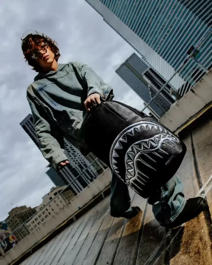 ZAINO EXTRA DRIP METALLICO AL TATTO