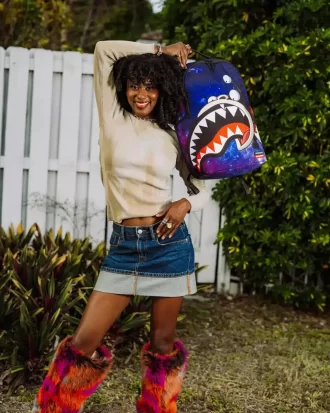 ZAINO FUTURAMA NIBBLER EAT SHARK DLXR