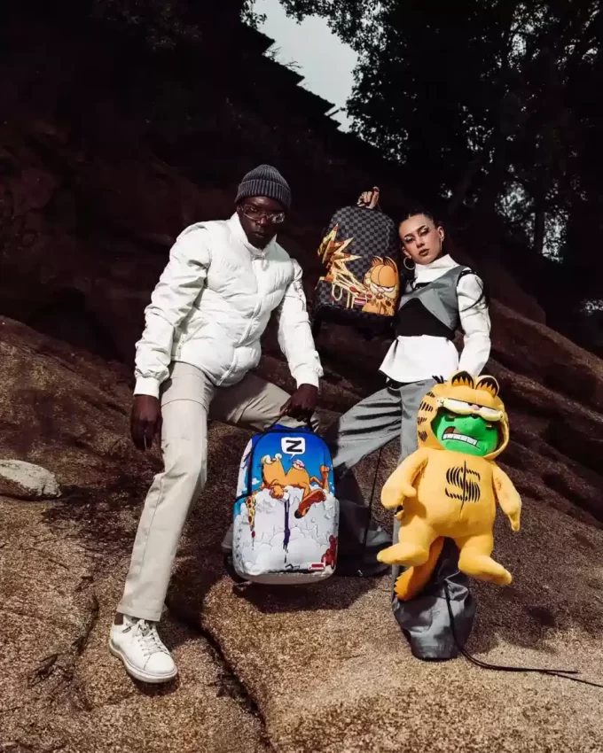 ZAINO GARFIELD PIZZA SHARKBITE (DLXV)