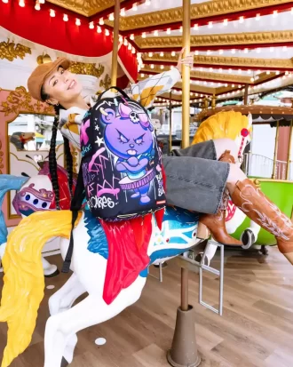 ZAINO GUMMY GIRL BLAH BLAH BLAH DLXR