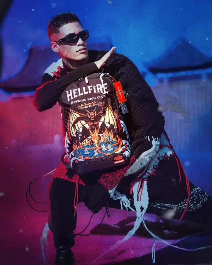 ZAINO HELLFIRE DI STRANGER THINGS