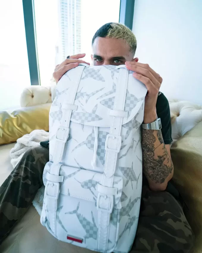 ZAINO HILLS SHARK CHECK (BIANCO)