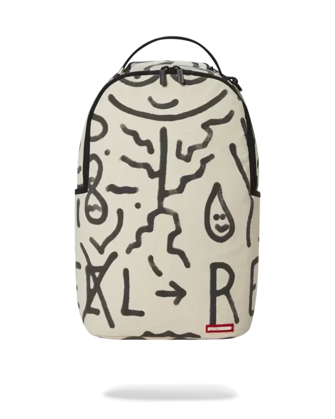 ZAINO IN TELA DI SHEREEN JENKINS 1 di 18 TAGLIA DA GRANDE TELA ARTISTICA