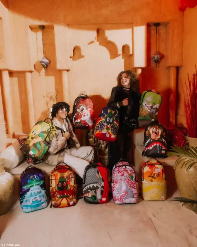 LOONEY TUNES MARVIN IL MARZIANO ZAINO BLAST OFF