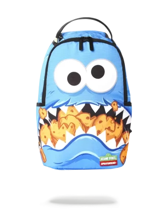 ZAINO MINI COOKIE MONSTER SHARK