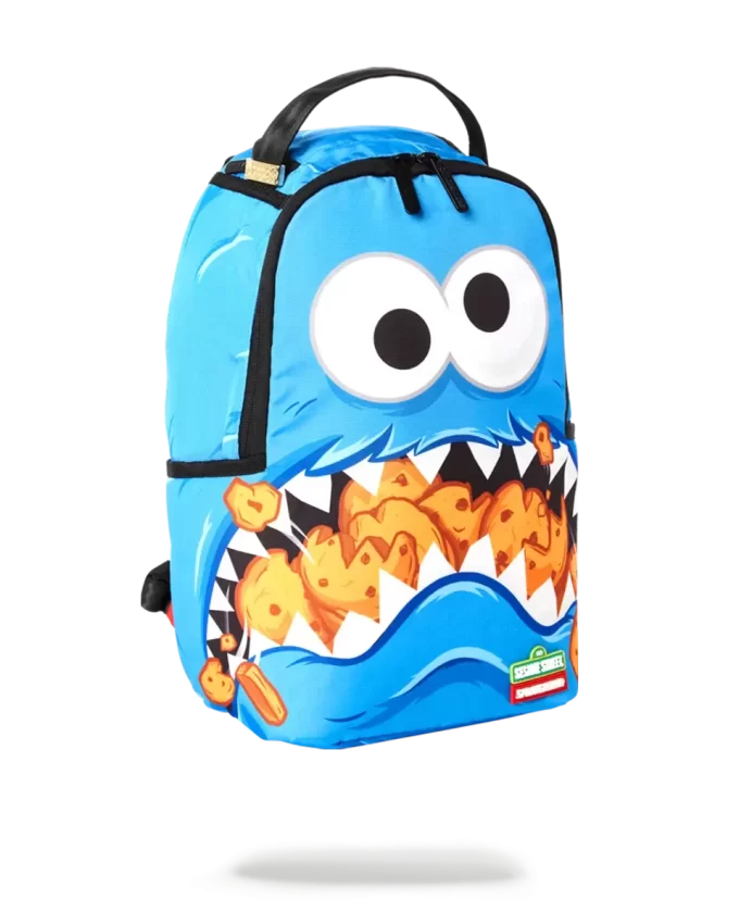 ZAINO MINI COOKIE MONSTER SHARK