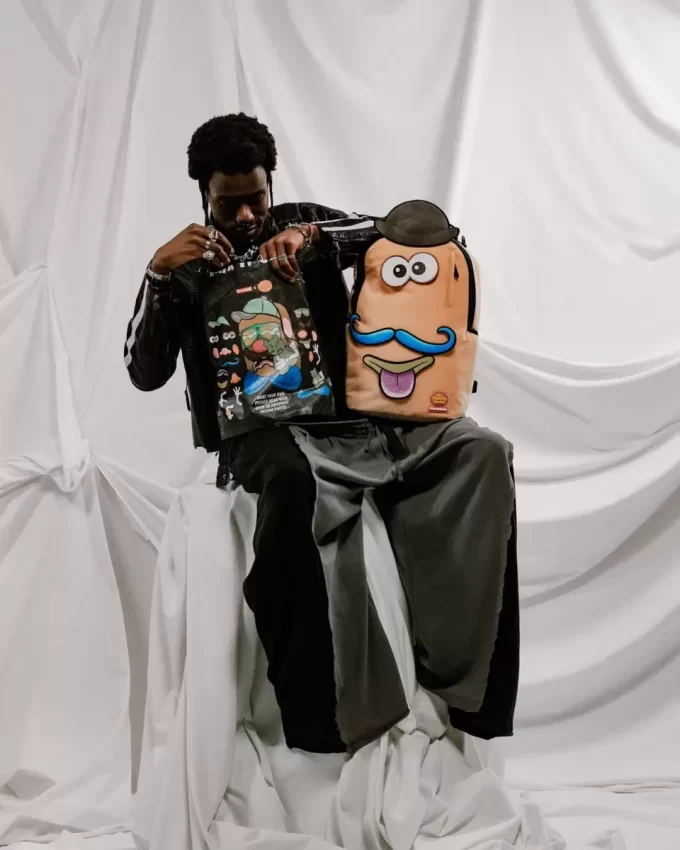 ZAINO MIX-IT-UP DLXSV CON TOPPA IN VELCRO MR. POTATO HEAD