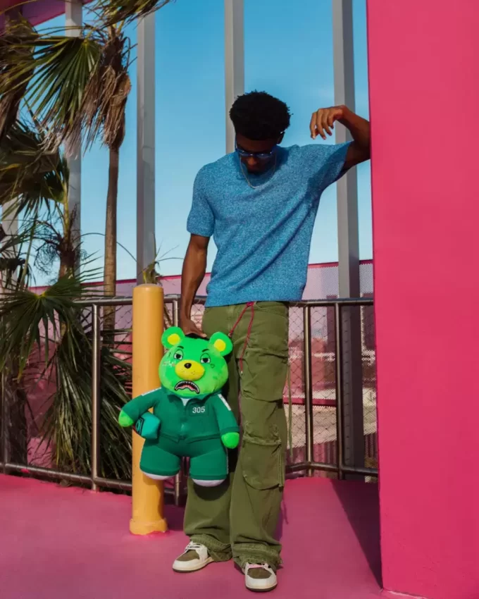 ZAINO MONEYBEAR DEL CONCORRENTE DEL GIOCO SQUID