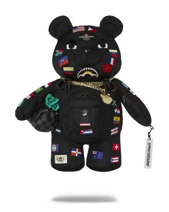 ZAINO MONEYBEAR JAMES FIRST CLASS GLOBAL FLAGS