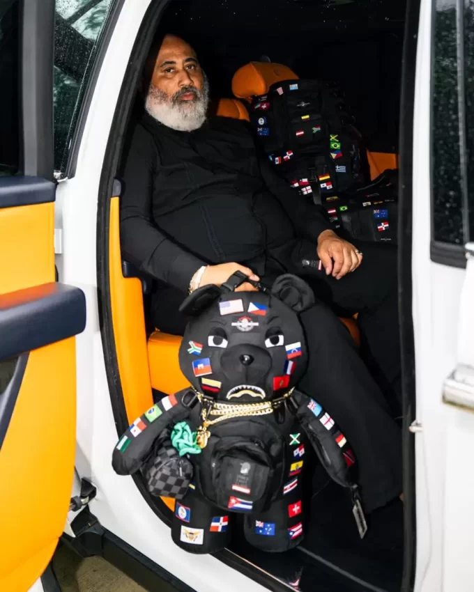 ZAINO MONEYBEAR JAMES FIRST CLASS GLOBAL FLAGS