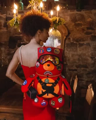 ZAINO MONEYBEAR TEDDYBEAR DELLA SPEDIZIONE GLOBALE