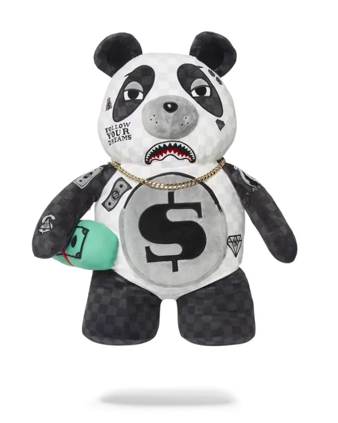 ZAINO MONEYBEAR TEDDYBEAR PANDA PANDA PANDA