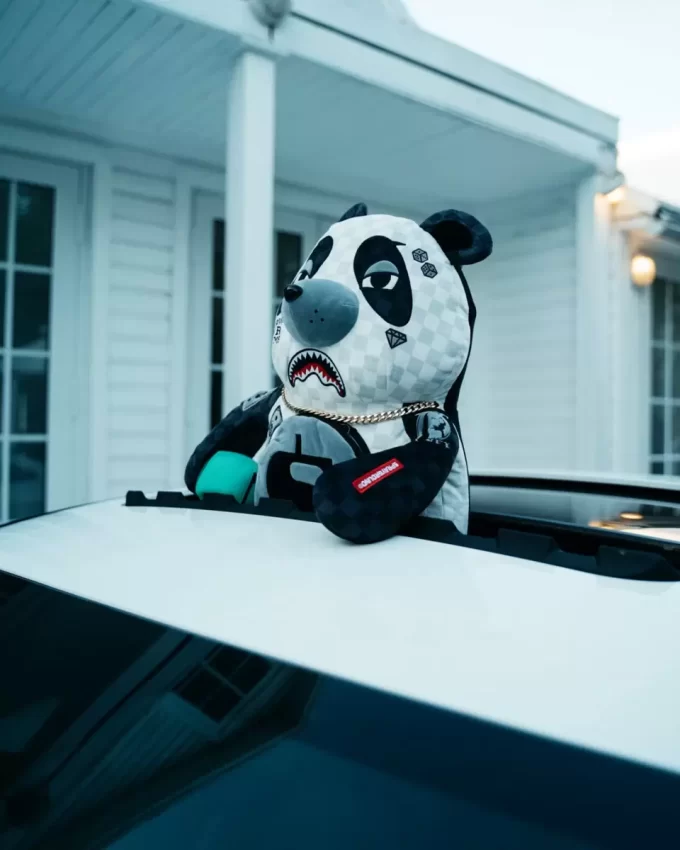 ZAINO MONEYBEAR TEDDYBEAR PANDA PANDA PANDA