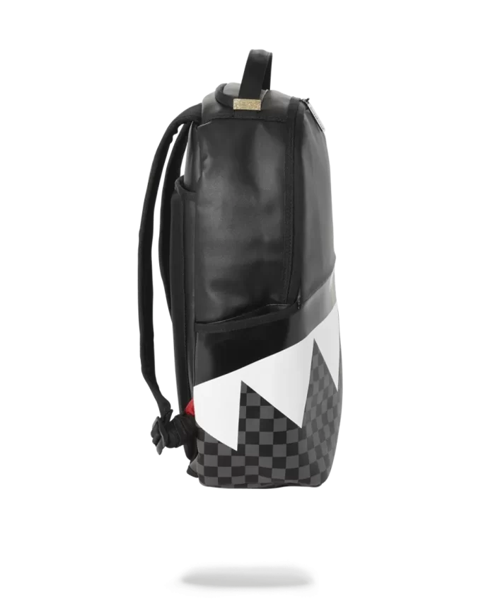 ZAINO NERO CON MEZZO QUADRETTO SHARKS IN PARIS (UNICO)