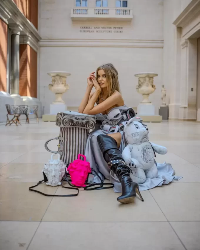 ZAINO ORSACCHIOTTO MACEDONE DEL MET ALEXANDER IL GRANDE