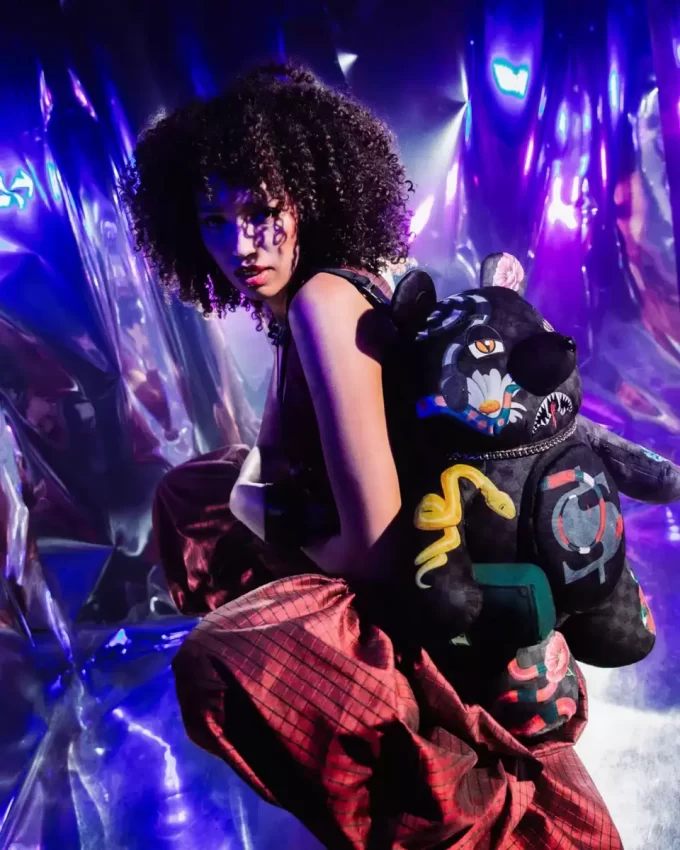 ZAINO ORSACCHIOTTO MONEYBEAR JARDIN D’EDEN