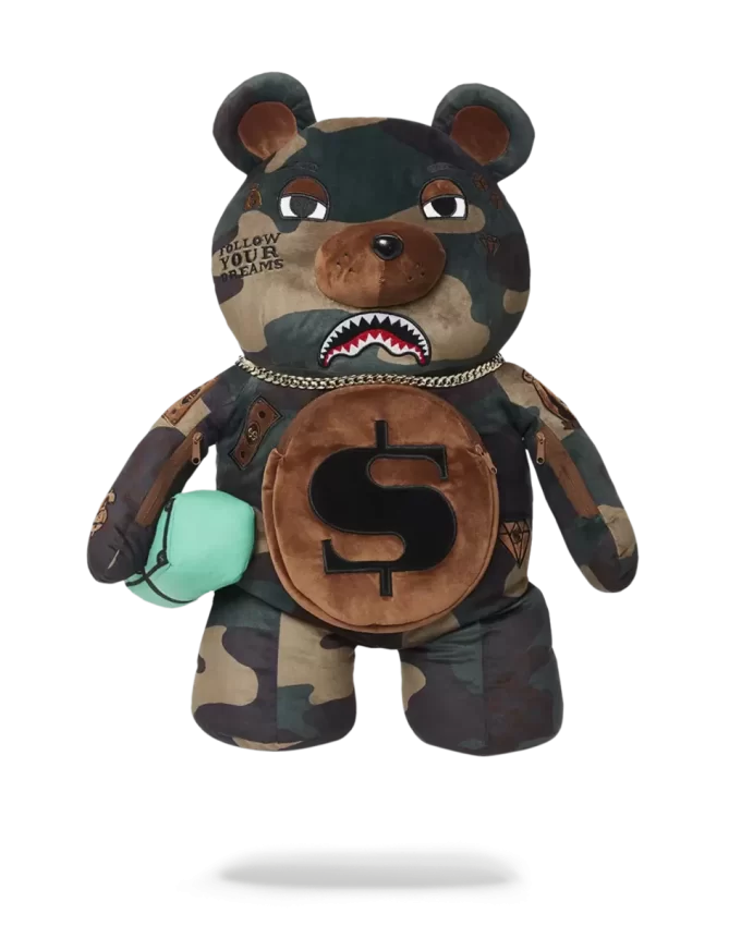 ZAINO ORSETTO MONEYBEAR CAMOCHECK