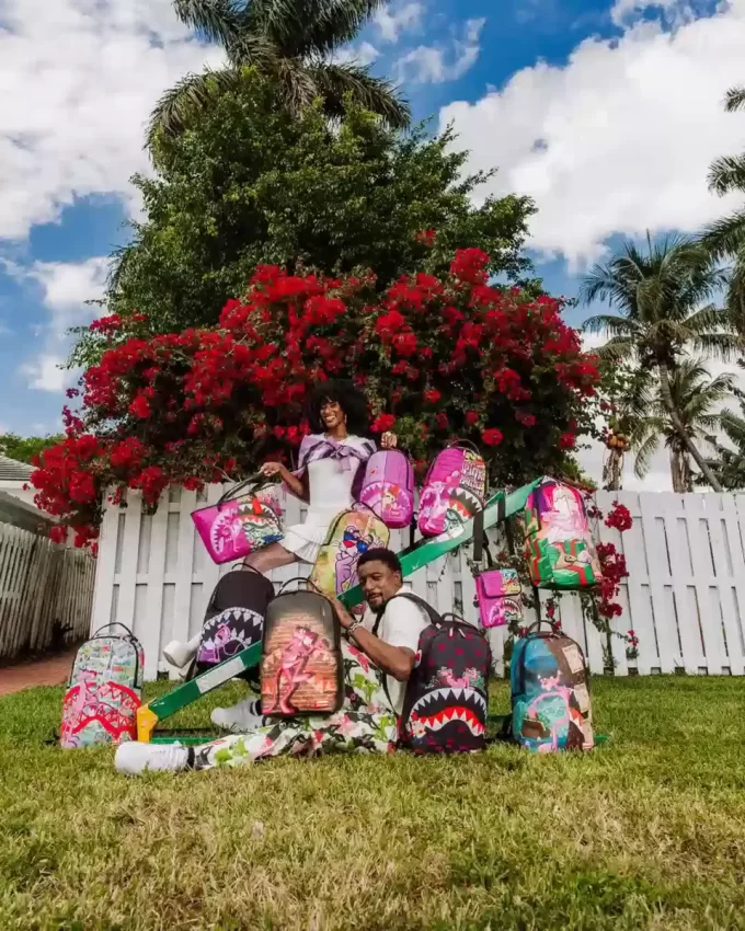 ZAINO PINK PANTHER DIAMOND BITE