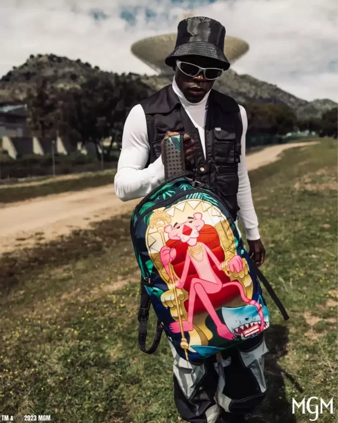 ZAINO PINK PANTHER HEAVY LIES THE CROWN