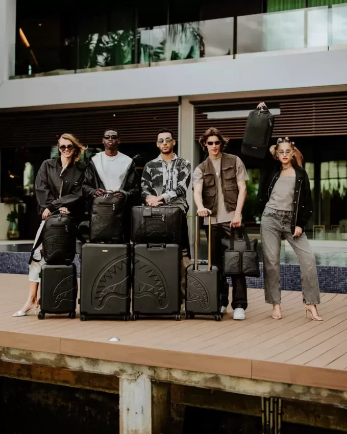 REALITY CHECK SHARKITECTURE BAGAGLI JETBLACK FULL-SIZE (ATTREZZATURA GUNMETAL)