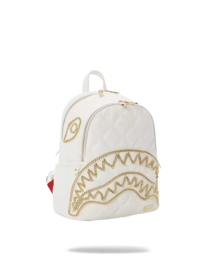 ZAINO RIVIERA LE BLANC GOLD CHAIN  SHARK SAVAGE