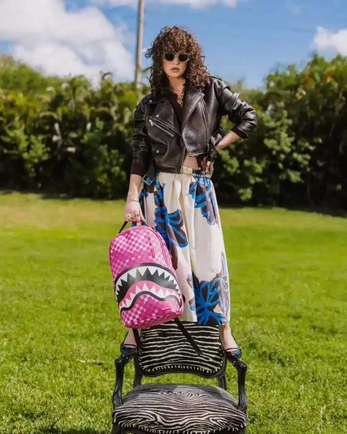 ZAINO ROSA CAMOCHECK