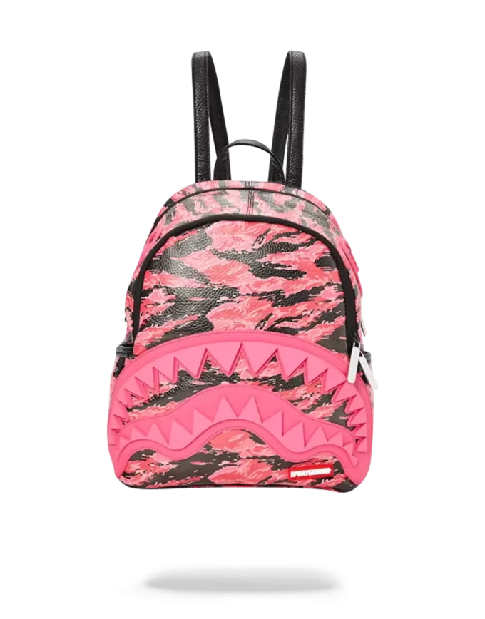 ZAINO SAVAGE SHARKMOUTH CAMOUFLAGE ROSA TIGRE