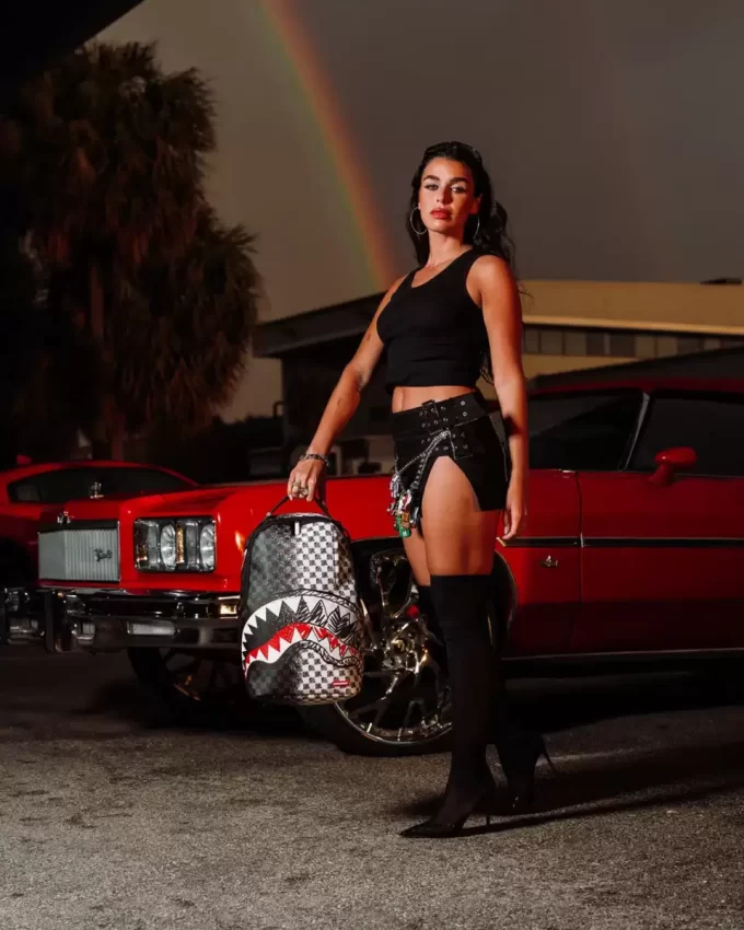 ZAINO SCRIBBLE DRIBBLE CHECK