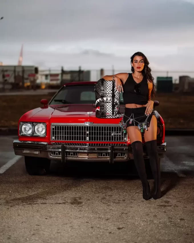 ZAINO SCRIBBLE DRIBBLE CHECK HILLS