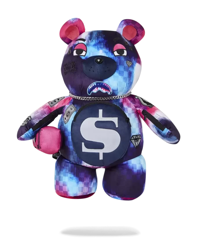 ZAINO SHARKCLUB ELECTRONICA MONEYBEAR TEDDYBEAR