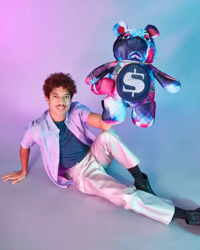 ZAINO SHARKCLUB ELECTRONICA MONEYBEAR TEDDYBEAR