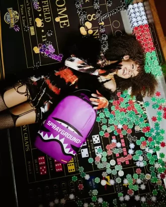 ZAINO SMASH LOGO VIOLA DLXSV