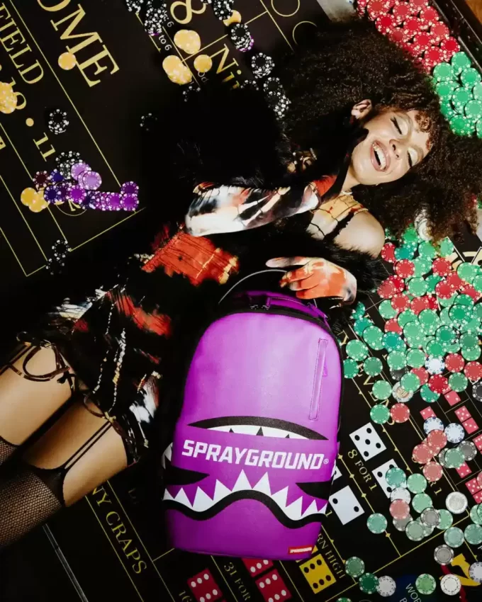 ZAINO SMASH LOGO VIOLA DLXSV