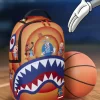 ZAINO SPACE JAM2 SHARK DUNK (DLXR)