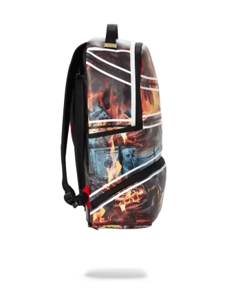 ZAINO SPALDING X SPRAYGROUND FIRE MONEY