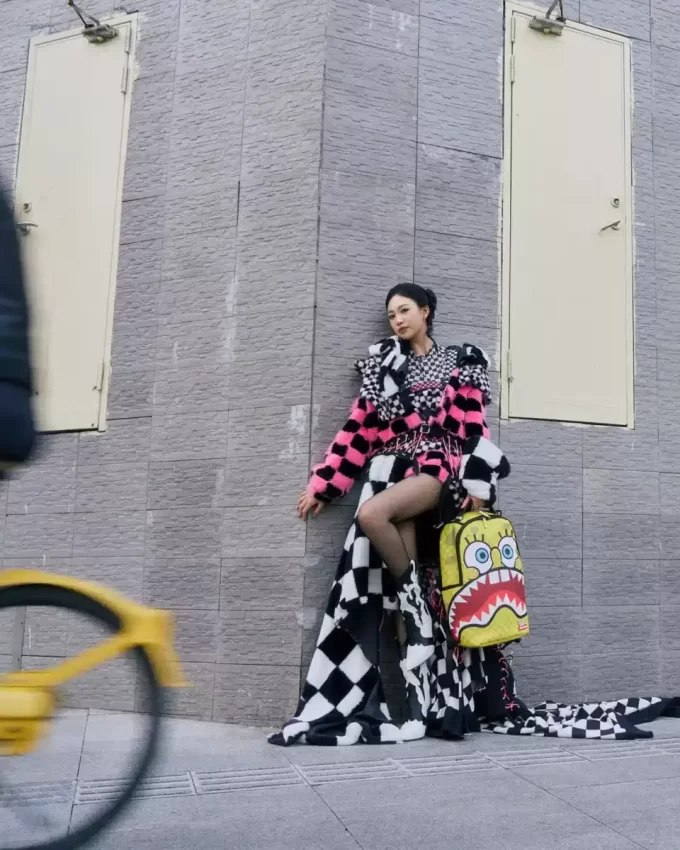 ZAINO SPONGEBOB SQUARE CHECK FLEX DLXSV