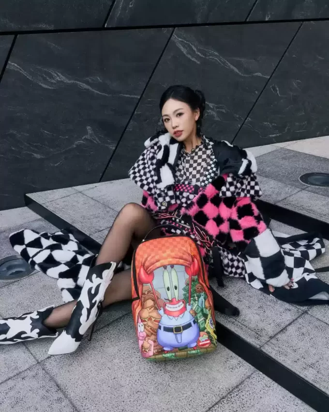 ZAINO SPONGEBOB STACK UP KRABS ZAINO SPONGEBOB STACK UP KRABS